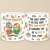 In Her Smile, I See My Own Heart Reflected - Family Personalized Custom 3D Inflated Effect Printed Mug - Gift For Daughter