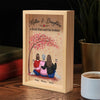 A Mother And Daughter’s Bond Is Unbreakable - Family Personalized Custom Frame Light Box - Gift For Mom, Daughter