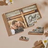 Custom Photo God Gave Me You - Couple Personalized Custom Horizontal Rectangle Shaped Building Brick Blocks - Gift For Husband Wife, Anniversary
