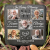 Custom Photo A Cherished Reminder Of Love That Connects Us - Memorial Personalized Custom Square Shaped Stone With Stand - Sympathy Gift For Family Members