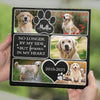 Custom Photo Honoring Memories That Keep Us Close - Memorial Personalized Custom Square Shaped Stone With Stand - Sympathy Gift For Pet Owners, Pet Lovers