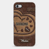 Rooted In Love, Growing Together - Family Personalized Custom Clear Phone Case - Gift For Mom, Grandma