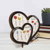 Two Generations Of Love - Family Personalized Custom 2-Layered Wooden Plaque With Stand - Gift For Mom, Grandma