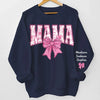 Grandma, You Are My Heart's Home - Family Personalized Custom Unisex Sweatshirt, Hoodie With Design On Sleeve - Gift For Mom, Grandma