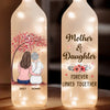 No One Knows You Like Mom Does - Family Personalized Custom Bottle Lamp - Gift For Mom, Daughter