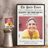 Custom Photo Enjoy The Next Chapter In Life - Personalized Custom Vertical Poster - Appreciation, Retirement Gift For Coworkers, Work Friends, Colleagues, Family Members