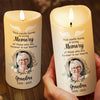 Custom Photo Your Love Remains Etched In My Heart - Memorial Personalized Custom LED Candle - Sympathy Gift For Family Members