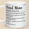 Love Brought Us Together - Couple Personalized Custom Mug - Gift For Husband Wife, Anniversary