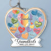 Grandkids Make Life Grand - Family Personalized Custom Shaped Acrylic Keychain - Gift For Grandma, Grandpa, Grandkid