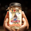 Love Is Sweet, But You’re Spicy Too - Couple Personalized Custom Mason Jar Light - Valentine Gift For Husband Wife, Anniversary