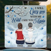 You Live On In My Heart - Memorial Personalized Custom Car Ornament - Acrylic Custom Shaped - Sympathy Gift For Family Members