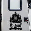 Escape, Explore, And Repeat - Camping Personalized Custom RV Decal - Gift For Yourself, Best Friends, Siblings, Family Members, Camping Lovers