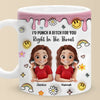 Our Friendship Knows No Bounds - Bestie Personalized Custom 3D Inflated Effect Printed Mug - Gift For Best Friends, BFF, Sisters