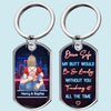 With You, I’ve Found My Forever - Couple Personalized Custom Keychain - Gift For Husband Wife, Anniversary