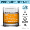 Thank You For Being My Brother - Family Personalized Custom Whiskey Glass - Gift For Family Members