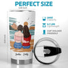 For The Friends Who Make Every Moment Special - Bestie Personalized Custom Tumbler - Gift For Best Friends, BFF, Sisters