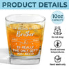 Cousins By Blood, Best Friends By Choice - Family Personalized Custom Square Whiskey Glass - Gift For Family Members
