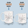 We Can Only Learn To Love By Loving - Family Personalized Custom Mug - Gift For Mom, Grandma