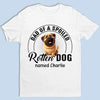 Home Is Where My Dog Runs To Greet Me - Dog & Cat Personalized Custom Unisex T-shirt, Premium T-shirt, Hoodie - Gift For Pet Owners, Pet Lovers
