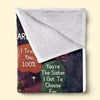 Friendship Is A Journey That Lasts A Lifetime - Bestie Personalized Custom Blanket - Gift For Best Friends, BFF, Sisters