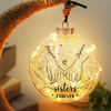 Because Every Friendship Needs A Little Magic - Bestie Personalized Custom Moon Lamp Light - Gift For Best Friends, BFF, Sisters