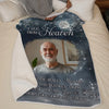 Custom Photo Until I See You Again - Memorial Personalized Custom Blanket - Sympathy Gift For Family Members