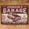Perfect For The Person Who Loves A Good Inside Joke - Family Personalized Custom Home Decor Metal Sign - House Warming Gift For Yourself, Husband Wife, Best Friends, Family Members