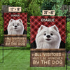 Wag More, Bark Less - Dog Personalized Custom Flag - Gift For Pet Owners, Pet Lovers