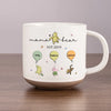 A Thoughtful Gift For The One Who Loves In Every Role - Family Personalized Custom Printed Pottery Mug - Gift For Mom, Grandma