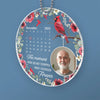 Custom Photo In My Heart, You Live On - Memorial Personalized Custom Car Ornament - Acrylic Custom Shaped - Sympathy Gift For Family Members