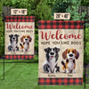 Paws, Play, Repeat - Dog Personalized Custom Flag - Gift For Pet Owners, Pet Lovers