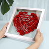 I’ll Always Be Your Little Girl - Family Personalized Custom Flower Shadow Box - Mother's Day, Gift For Mom, Grandma