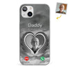 Custom Photo A Little Something To Make You Feel Connected - Memorial Personalized Custom Clear Phone Case - Sympathy Gift For Family Members