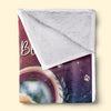 Custom Photo Love Never Fades - Memorial Personalized Custom Blanket - Sympathy Gift For Pet Owners, Pet Lovers