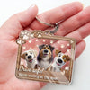 Unconditional Love Comes With Four Paws - Dog & Cat Personalized Custom Shaped Acrylic Keychain - Gift For Pet Owners, Pet Lovers