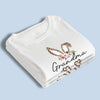 Home Is Wherever Grandmother Is - Family Personalized Custom Unisex T-shirt, Premium T-shirt, Hoodie - Easter Gift For Mom, Grandma