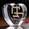 The Heart Of Our Family - Family Personalized Custom 3D Crystal Heart Shaped - Gift For Family Members