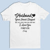 Your Heart Stopped But My Love For You Did Not - Memorial Personalized Custom Unisex T-shirt, Premium T-shirt, Hoodie - Sympathy Gift For Family Members