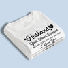 Your Heart Stopped But My Love For You Did Not - Memorial Personalized Custom Unisex T-shirt, Premium T-shirt, Hoodie - Sympathy Gift For Family Members