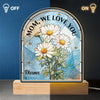 A Mother’s Love Is The Greatest Gift - Family Personalized Custom Shaped 3D LED Light - Mother's Day, Gift For Mom