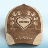 Love Binds Us Together - Family Personalized Custom Hat, All Over Print Classic Cap - Gift For Family Members