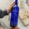 Watching You Grow, My Joy - Family Personalized Custom Blue Bottle Lamp - Mother's Day, Gift For Mom, Daughter