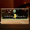 Mama Bear Grandma Bear - Family Personalized Custom Acrylic Block 3D LED Night Light - Mother's Day, Gift For Mom, Grandma