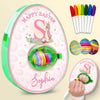 Eggstra Special for You - Family Personalized Custom Easter Egg Decorating Kit, Egg Spinner Machine With Markers - Easter Gift For Family Members