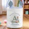 A Basket Full Of Joy And Candy - Family Personalized Custom Bunny Basket, Tote With Bunny Ears - Easter Gift For Kids Egg Hunt, Family Members