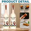 The Love Between Mother & Daughter Knows No Distance - Family Personalized Custom Bottle Lamp - Mother's Day, Gift For Mom, Daughter