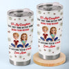 Watching You Grow Into A Mom - Family Personalized Custom 3D Inflated Effect Printed Tumbler - Mother's Day, Gift For Mom, Daughter