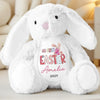 Soft As A Bunny, Sweet As Easter Candy - Family Personalized Custom Easter Bunny Plush - Easter Gift For Baby Kids, Newborn Baby