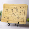 First Mom Now Grandma - Family Personalized Custom Engraved Wooden Cutting Board - Mother's Day, Gift For Mom, Grandma