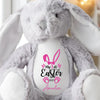 Ears Full Of Joy, Heart Full Of Love - Family Personalized Custom Easter Bunny Plush - Easter Gift For Baby Kids, Newborn Baby